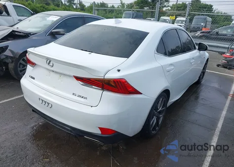 2017 Lexus Is 200T z USA, uszkodzony, nr VIN JTHBA1D27H5060250